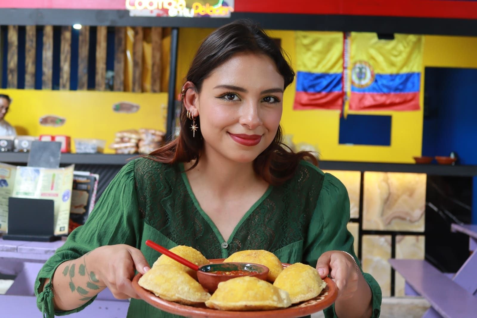 Fotografía de Comida Colombiana en Pabellón Texcoco